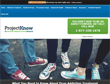 Tablet Screenshot of projectknow.com